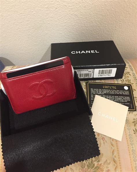 chanel card holder pre loved|Chanel wallet codes.